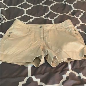 Tan shorts